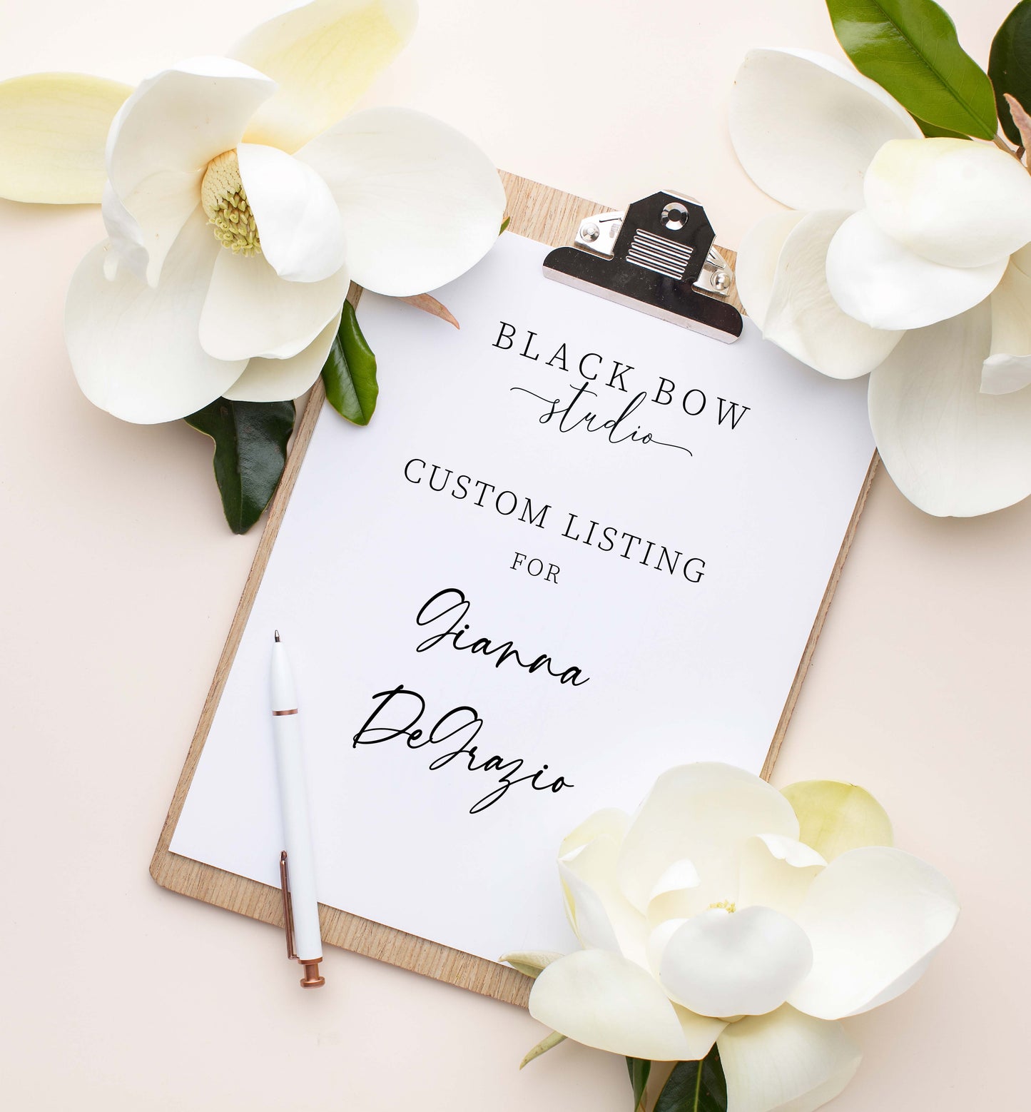Custom Order - Gianna DeGrazio