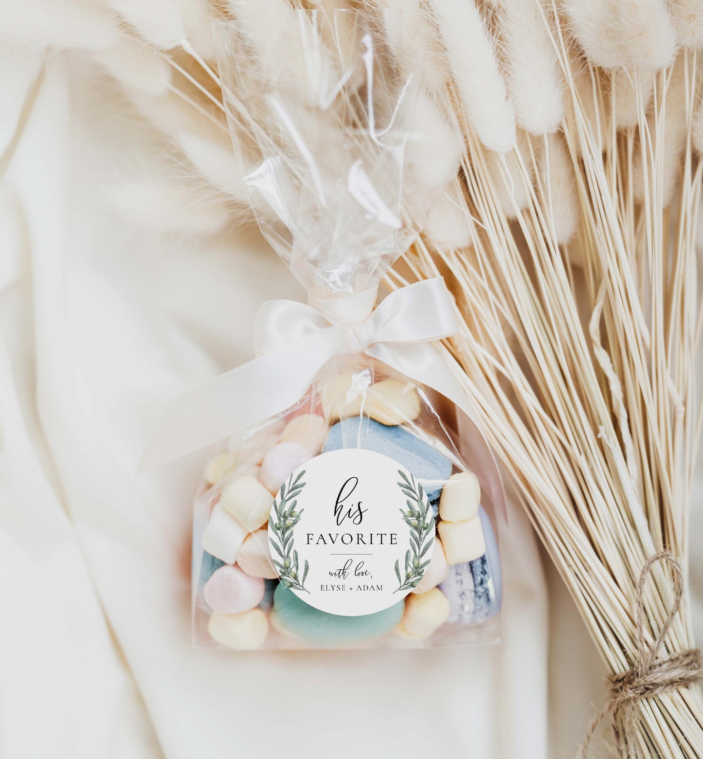 Olive Grove | Printable His & Her Favourite Favour Tag Template
