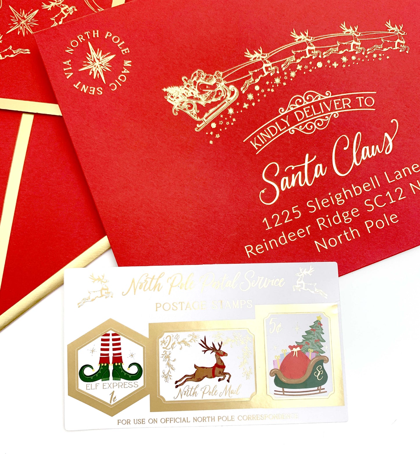 Letter To Santa Claus Writing Kit