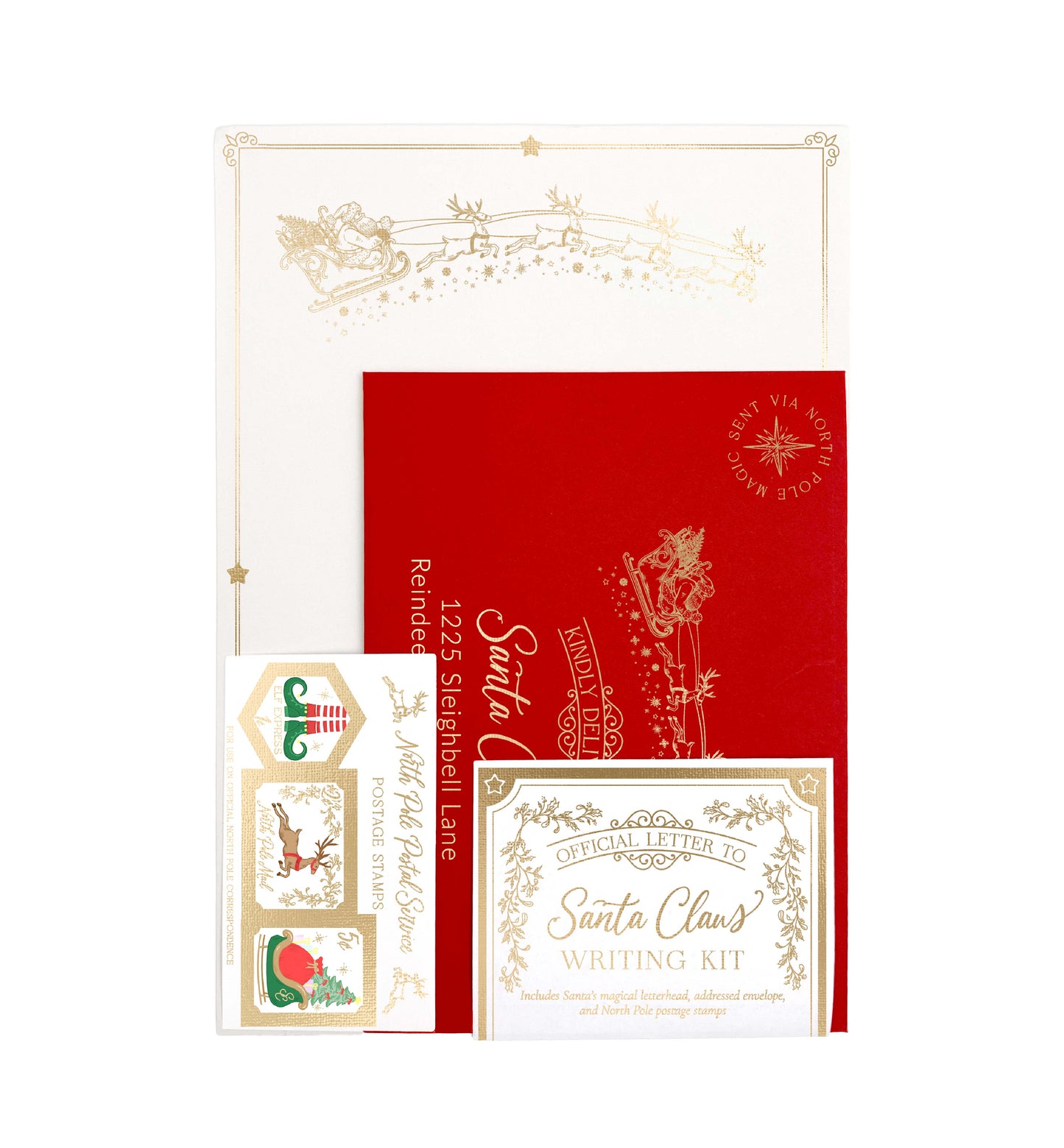 Letter To Santa Claus Writing Kit