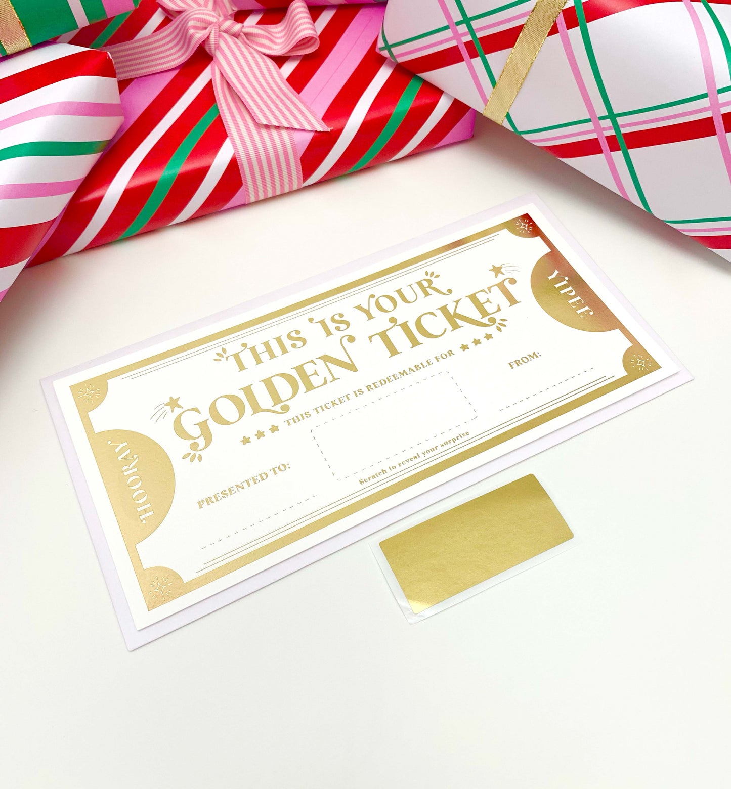 Golden Ticket Gold | Scratch-off Gift Voucher