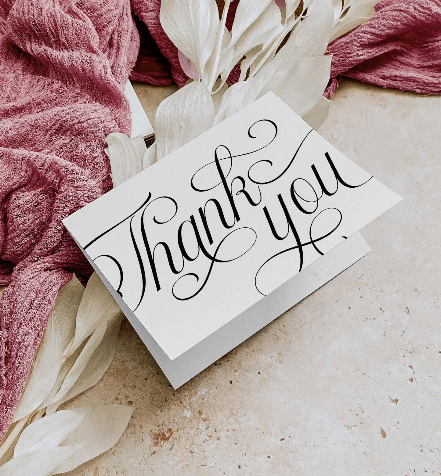 Thank You Greeting Card