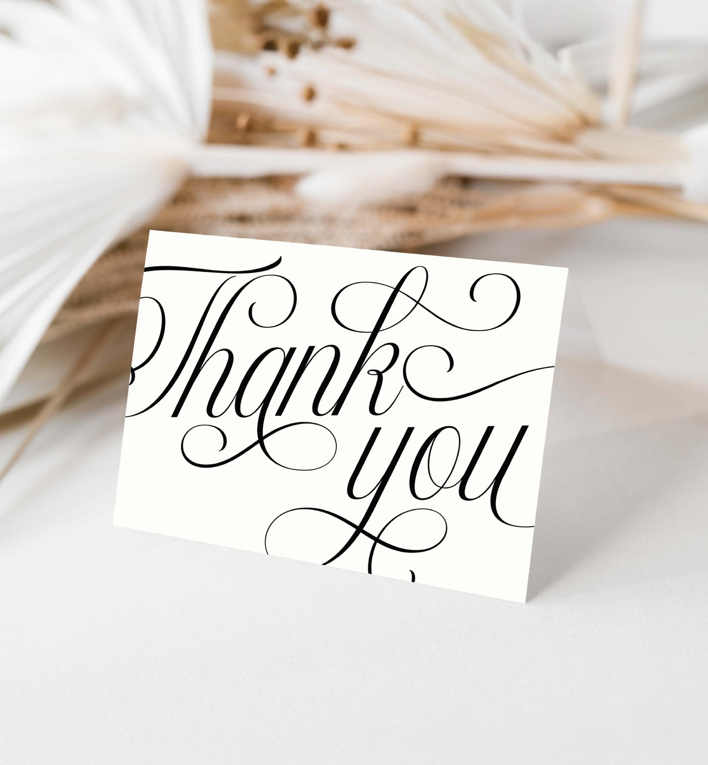 Thank You Greeting Card