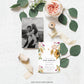 Mews Floral White | Printable Baby Shower Invitation Suite Template