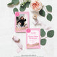 Barbie Party Pink Gold | Printable Bachelorette Party Invitation Template
