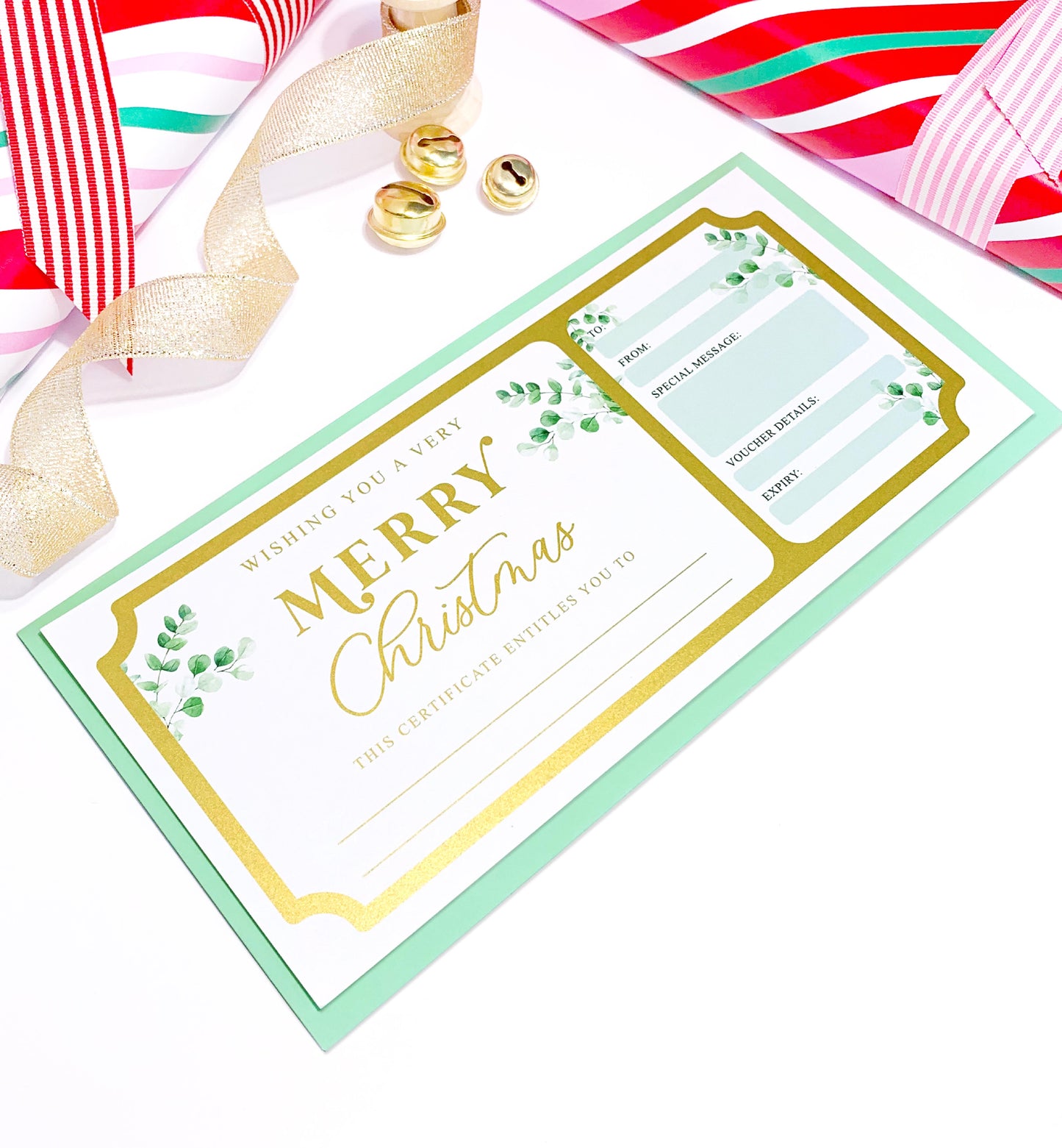 Ferras Greenery Gold | Christmas Gift Voucher