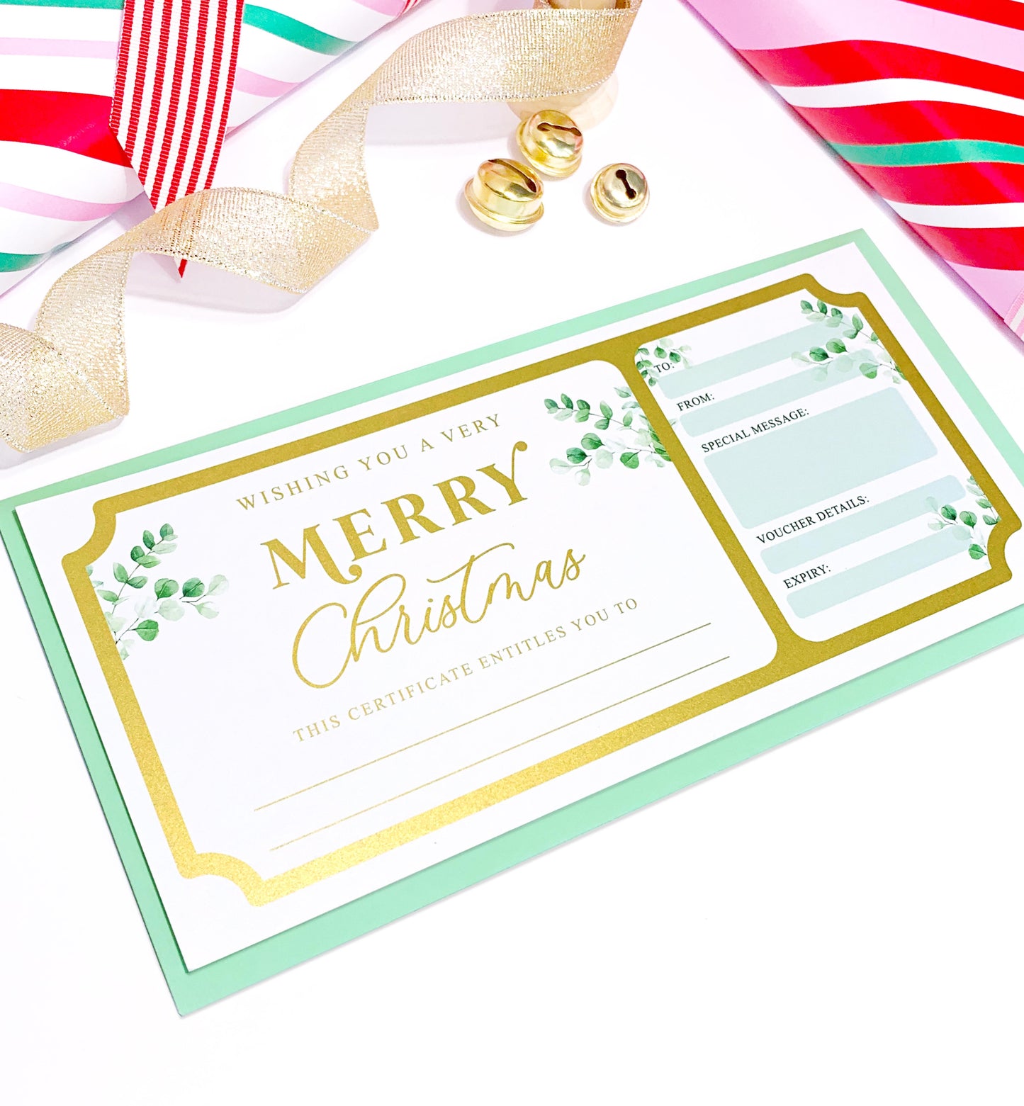 Ferras Greenery Gold | Christmas Gift Voucher