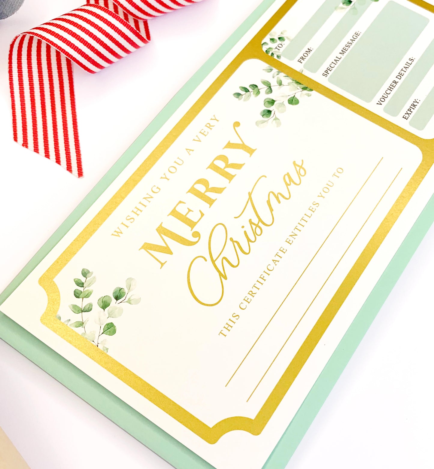 Ferras Greenery Gold | Christmas Gift Voucher