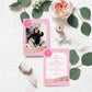 Barbie Party Pink Gold | Printable Itinerary Template