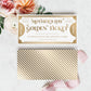 Golden Ticket Gold | Printable Mother's Day Custom Gift Voucher Template
