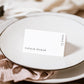 Estelle White | Printable Place Cards Template