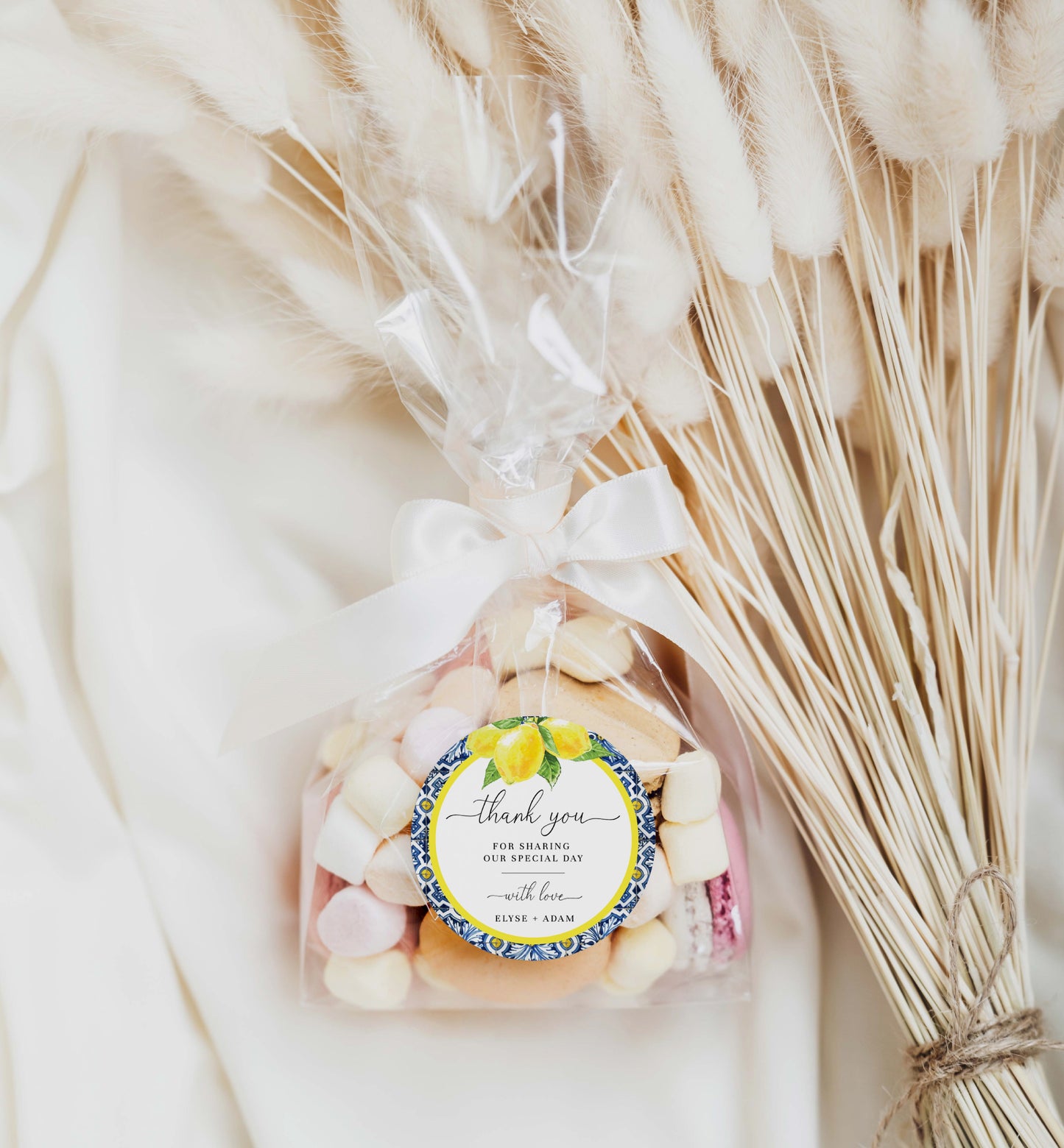 Positano Lemons | Printable Favour Tags Template