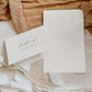 A Letter To My Wife, A Letter My Husband On Our Wedding Day Card, Minimalist Husband and Wife Card, Off White Ivory, Ellesmere