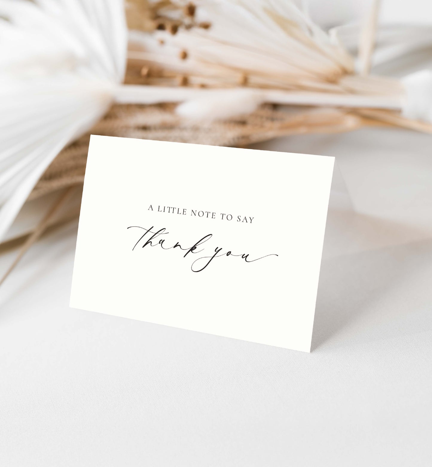Ellesmere Ivory | A Little Note The Say Thank You Greeting Card
