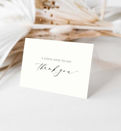 Ellesmere Ivory | A Little Note The Say Thank You Greeting Card