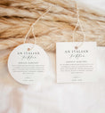 Ellesmere White | Printable Jordan Almonds Favour Tag Template – Black ...