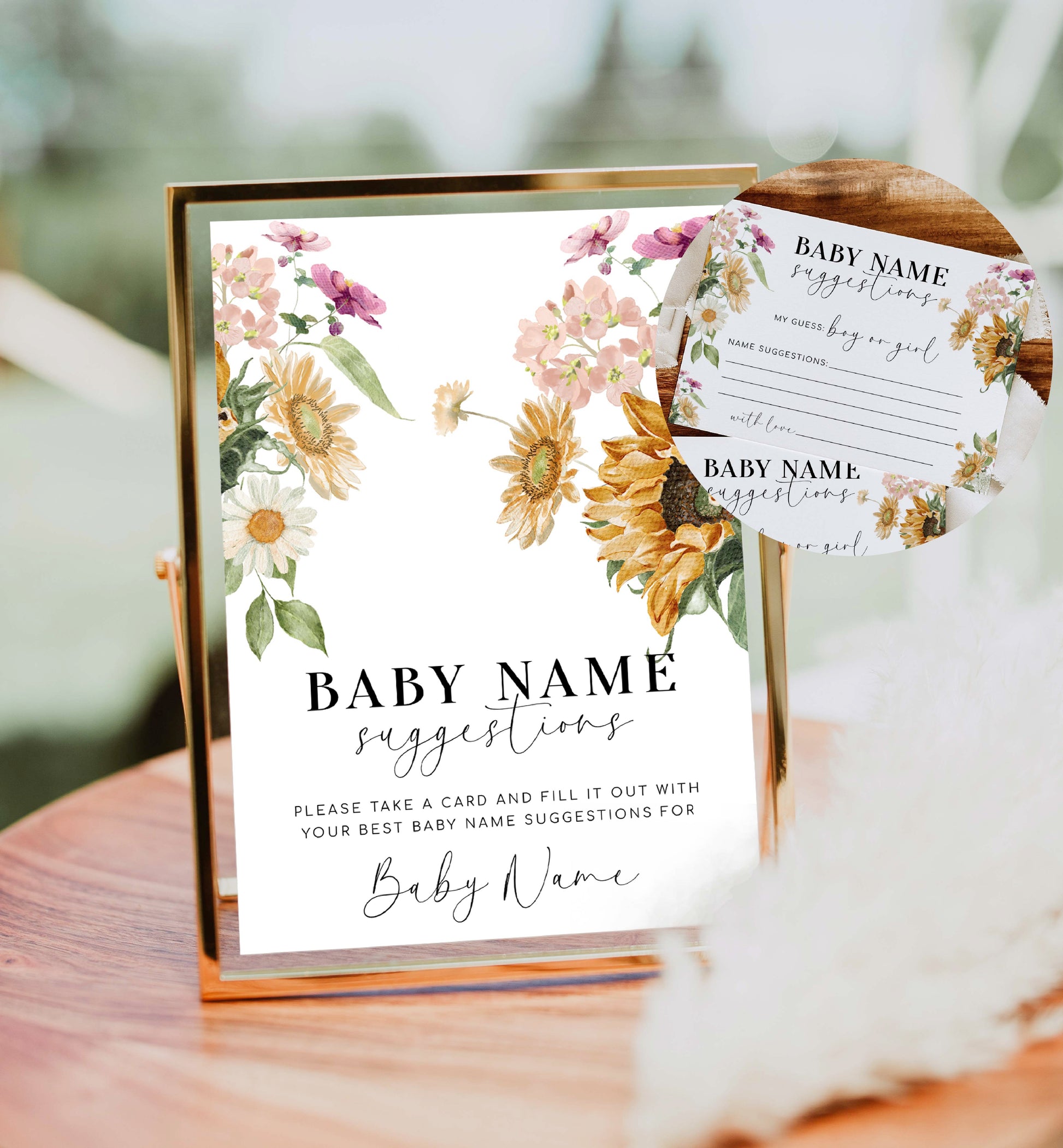 Guess The Name Baby Shower Game Guess The Baby Animal Baby Shower