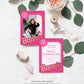 Barbie Party Hot Pink Gold | Printable Bachelorette Party Invitation and Itinerary Template