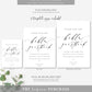 Ellesmere White | Printable Bible Guestbook Sign Template