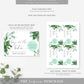 Ferras Blossom Green | Printable Boys Are The Balm Favour Card Template