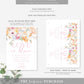 Millie Floral White | Printable Love In Bloom Bridal Shower Invitation Template