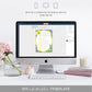 Positano Lemons | Printable Bridal Shower Games Bundle Template