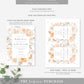 Millie Floral White | Printable Bridal Shower Invitation Suite Template
