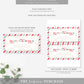 Stripe Multi Gold | Printable Christmas Concert Gift Voucher Template
