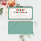 Christmas Concert Ticket Gift Voucher Template, Fully Custom Printable Gift Certificate, Music Show Ticket Christmas Present, Green Stripe