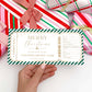 Christmas Concert Ticket Gift Voucher Template, Fully Custom Printable Gift Certificate, Music Show Ticket Christmas Present, Coupon, Surprise Show, Performance, Artist, Printable Gift Certificate