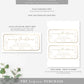 Paintly White Gold | Printable Concert Christmas Custom Gift Voucher Template