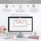 Stripe Pink Multi | Printable Christmas Custom Gift Voucher Template