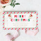 Christmas Gift Voucher Template, Fully Custom Printable Gift Certificate Christmas Present, Gold Christmas Gift Coupon, Spa Gift Voucher, Theatre Tickets Voucher, Concert Tickers, Red Stripe Retro Vintage Santa