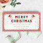 Christmas Gift Voucher Template, Fully Custom Printable Gift Certificate Christmas Present, Gold Christmas Gift Coupon, Spa Gift Voucher, Theatre Tickets Voucher, Concert Tickers, Red Stripe Retro Vintage Santa