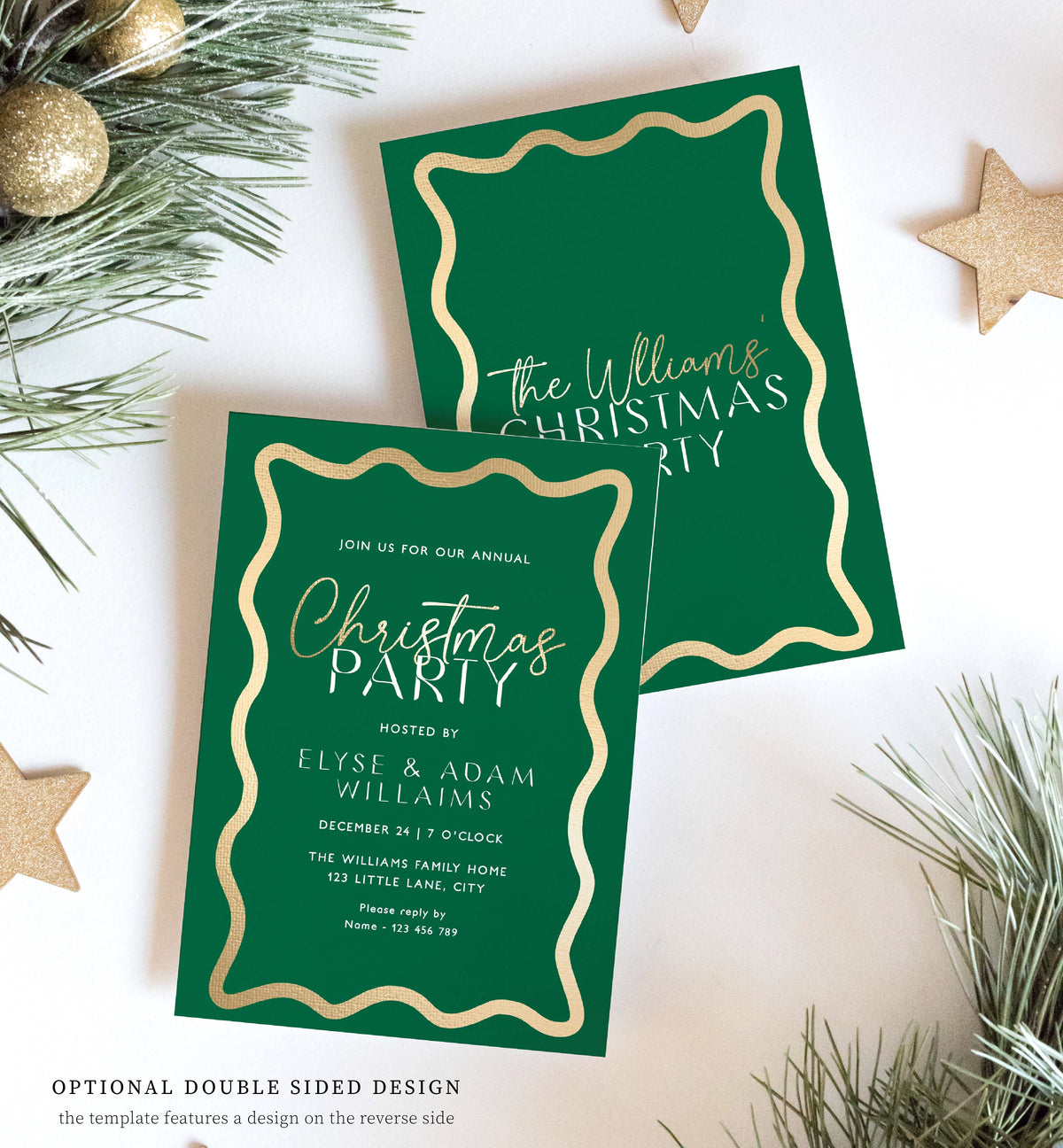 Partiful Invitations Printable Christmas Party Invitations