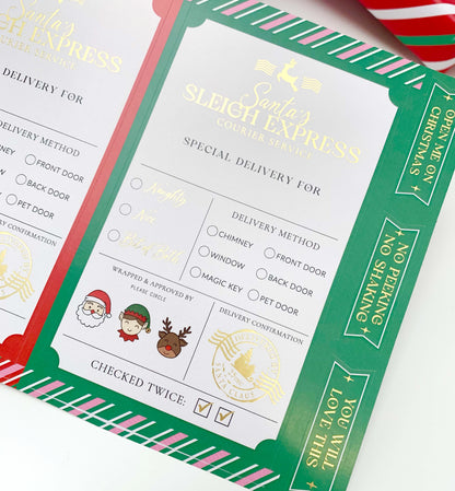 Special Delivery Christmas Gift Stickers | Set of 32