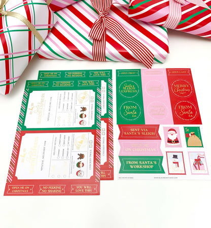 Special Delivery Christmas Gift Stickers | Set of 32