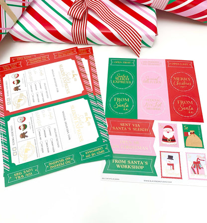 Special Delivery Christmas Gift Stickers | Set of 32