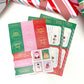 Set of 32 Christmas Santa Special Delivery Gift Sticker Sheets