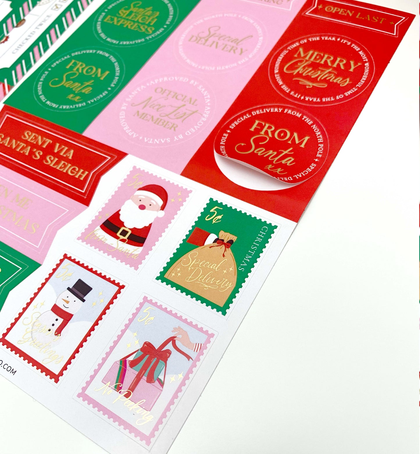 Special Delivery Christmas Gift Stickers | Set of 32