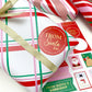 Set of 32 Christmas Santa Special Delivery Gift Sticker Sheets