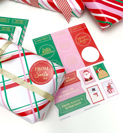 Special Delivery Christmas Gift Stickers | Set of 32