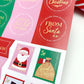 Set of 32 Christmas Santa Special Delivery Gift Sticker Sheets