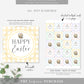 Easter Multi | Printable Cupcake Topper Template
