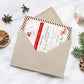 Printable Late Gift Delivery Notice, Late Christmas Present Letter From Santa, Delayed North Pole Mail Label, Delayed Delivery Label, Stripe