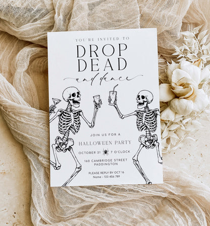 Halloween | Printable Halloween Party Invitation Template