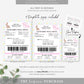Easter Stripe | Printable Easter Shipping Label Template
