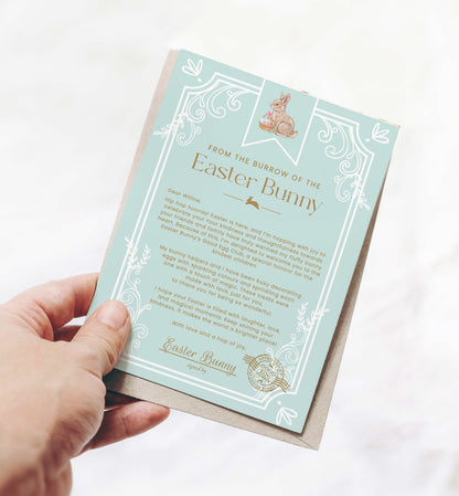 Printable Letter From The Easter Bunny and Easter Good Egg Member Certificate, Easter Bunny Eggcellent Award Certificate, Easter Kids Gift, Easter Bunny Letter