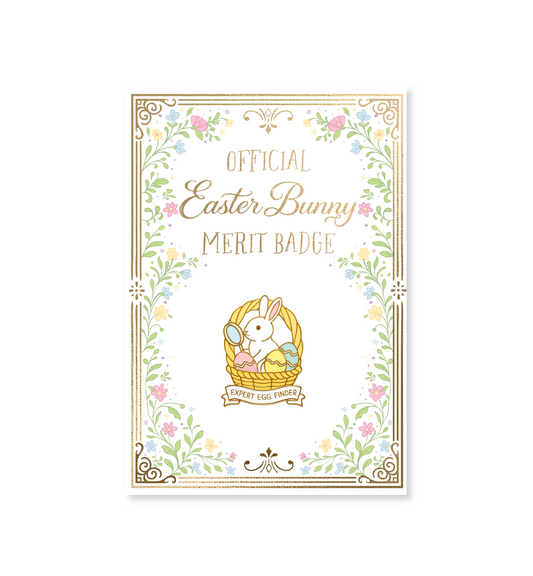 Expert Egg Finder Easter Merit Badge Enamel Pin