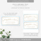 Stripe Blue | Printable Father's Day Custom Gift Voucher Template